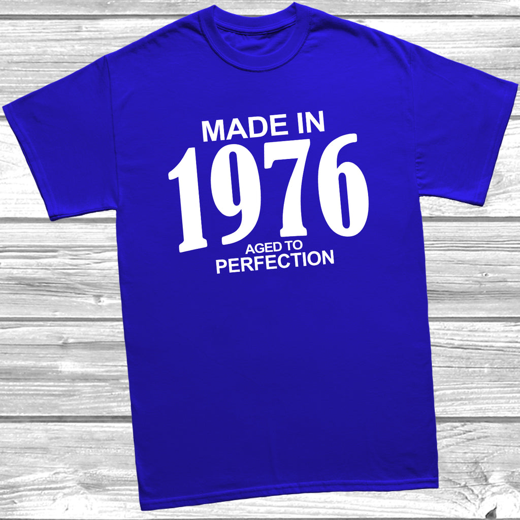 Retro 1976 aged to perfection tee gift
