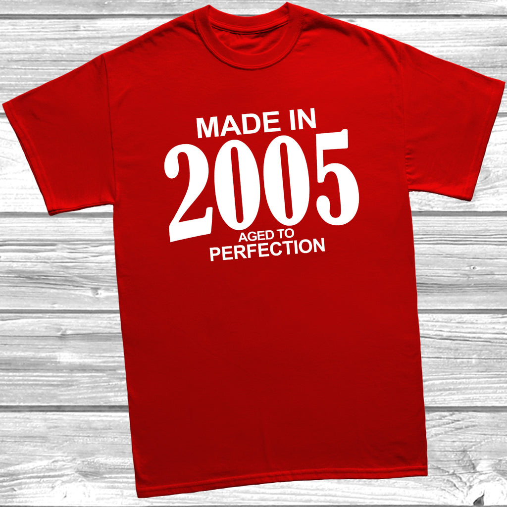 Born in 2005 vintage birthday shirt