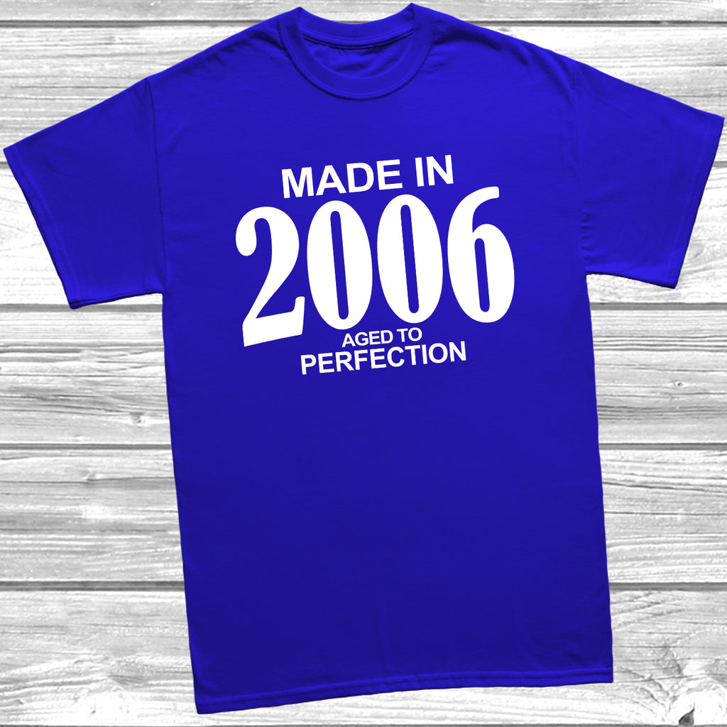 Retro 2006 aged to perfection tee gift