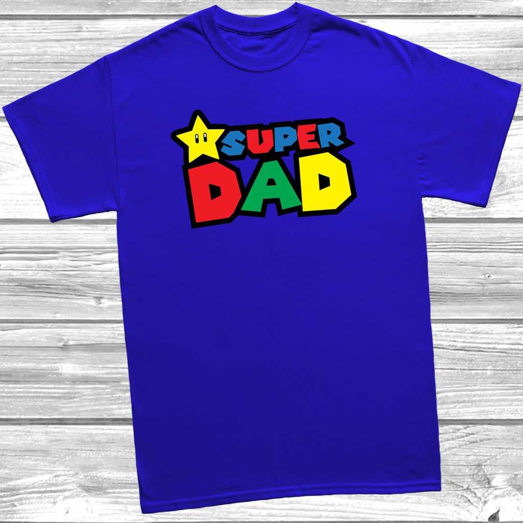 Retro gaming inspired dad t shirt available in multiple colours and sizes