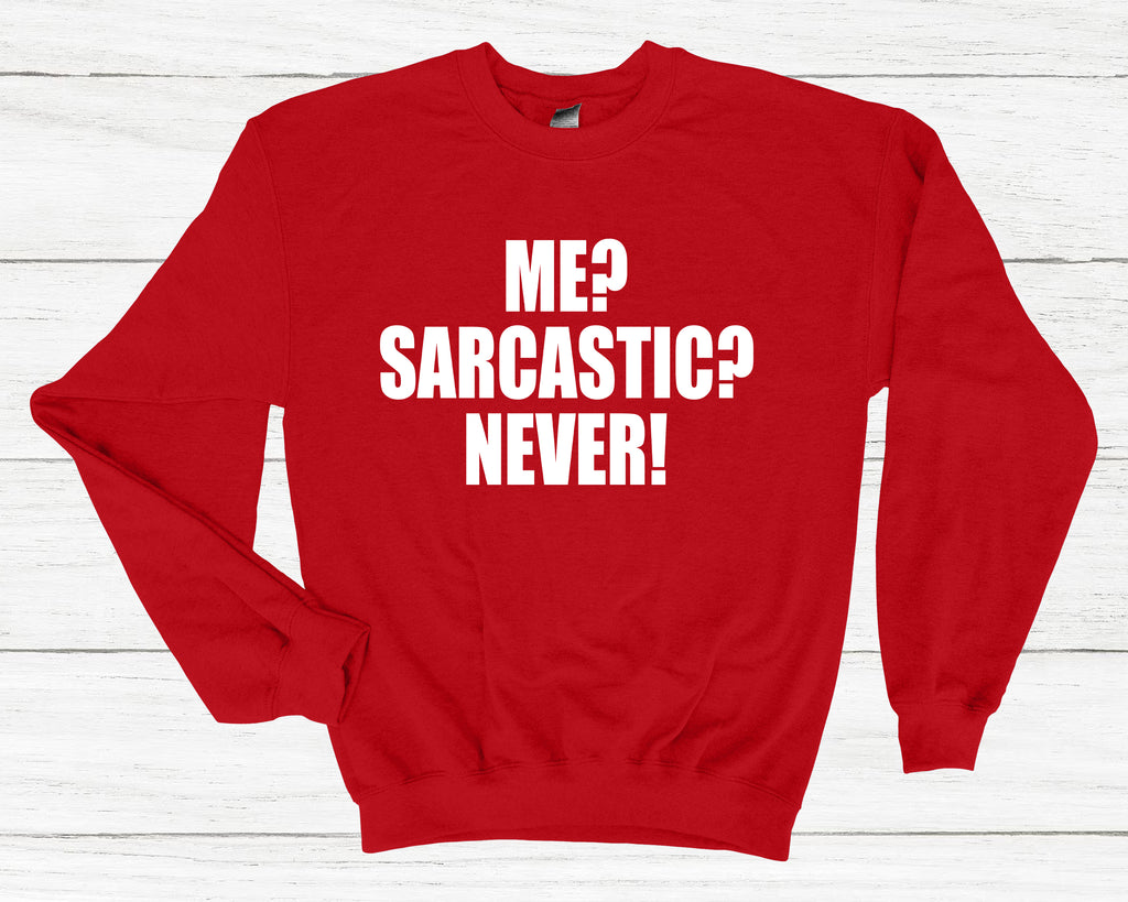 Novelty humour sweatshirt styled for everyday wear