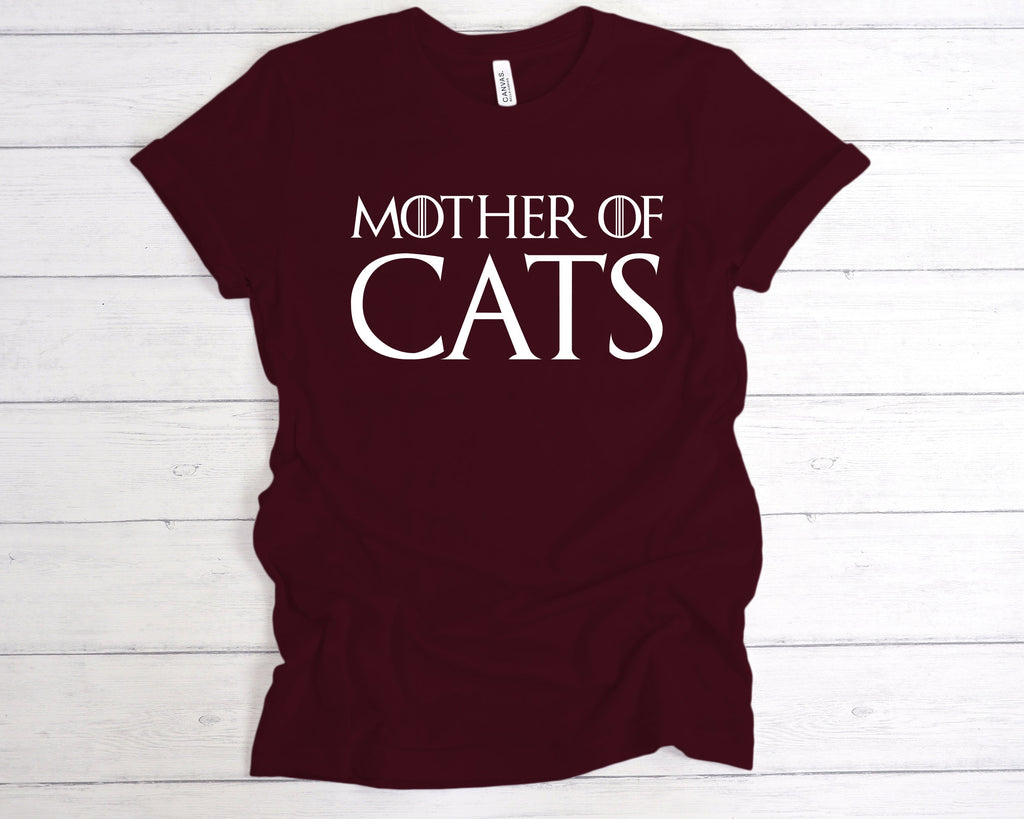 Get trendy with Mother Of Cats T-Shirt - T-Shirt available at DizzyKitten. Grab yours for £12.99 today!