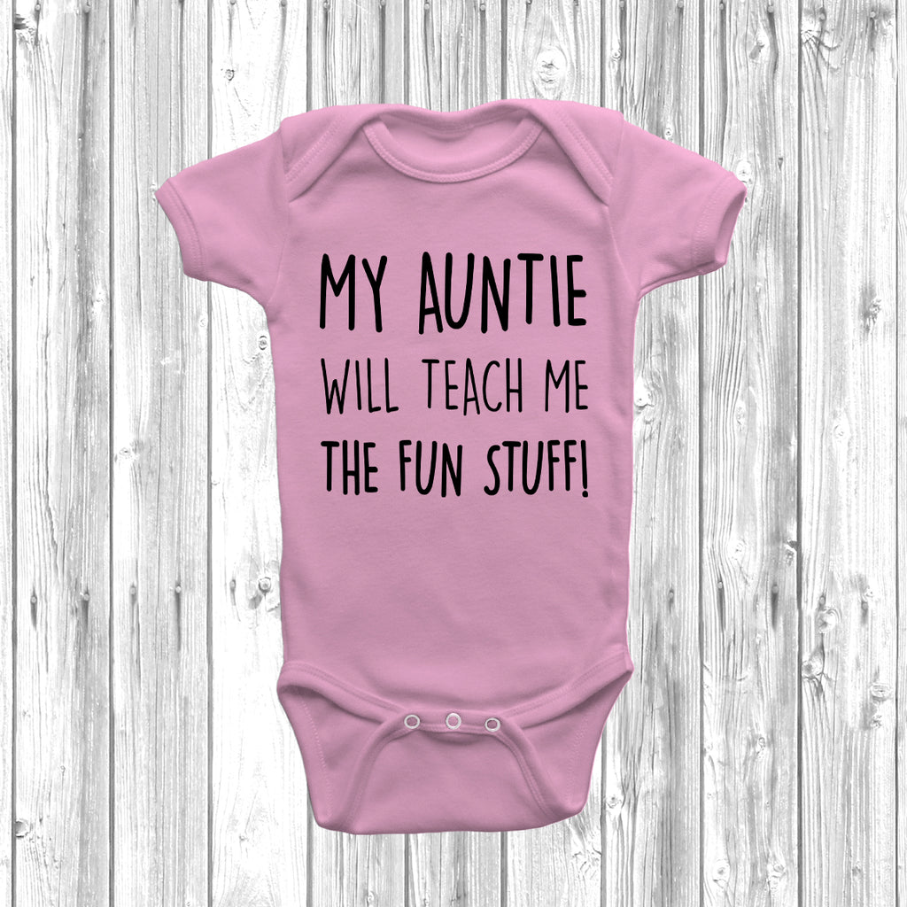Cute funny baby grow for auntie