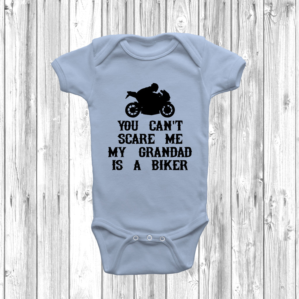 Get trendy with My Grandad Is A Biker Baby Grow -  available at DizzyKitten. Grab yours for £7.99 today!