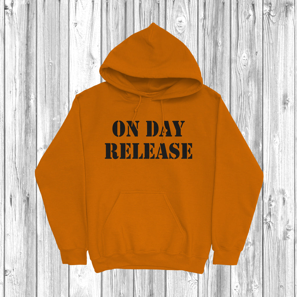 Get trendy with On Day Release Hoodie - Hoodie available at DizzyKitten. Grab yours for £27.99 today!