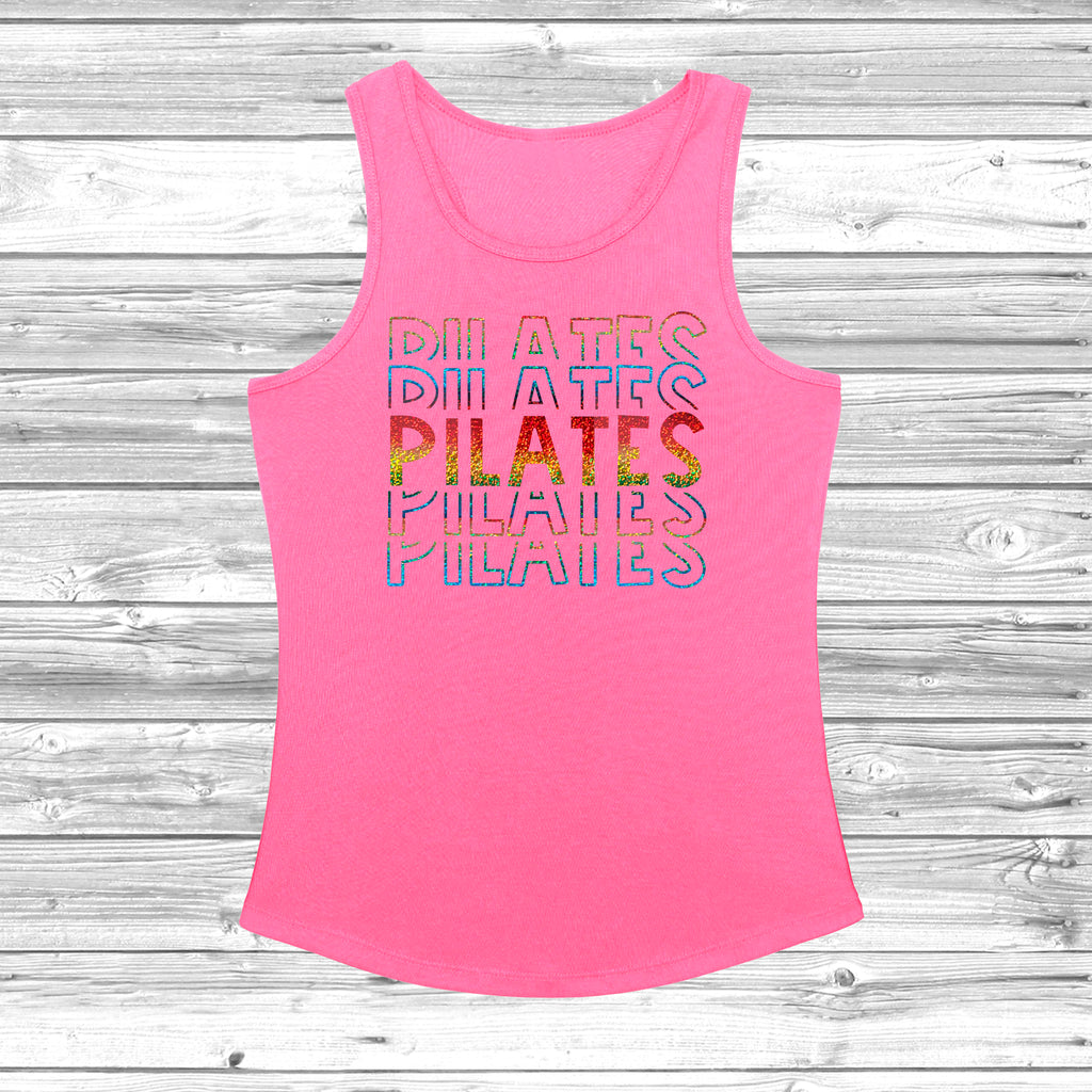 Stylish Pilates racerback workout vest for gym yoga and fitness classes