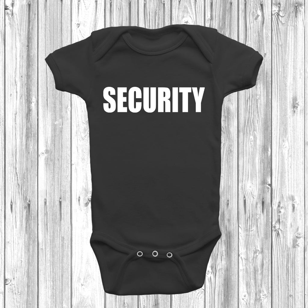 Get trendy with Security Baby Grow - Baby Grow available at DizzyKitten. Grab yours for £7.49 today!