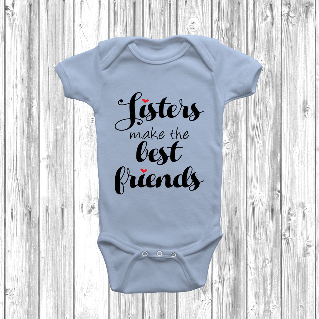 Get trendy with Sisters Make The Best Friends Baby Grow - Baby Grow available at DizzyKitten. Grab yours for £8.45 today!