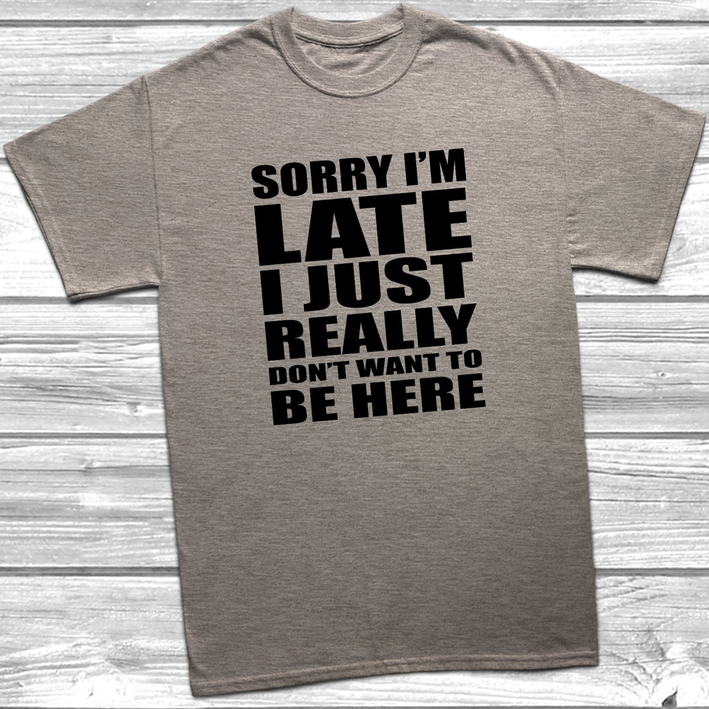 Comfortable cotton novelty t shirt for office workers and homebodies