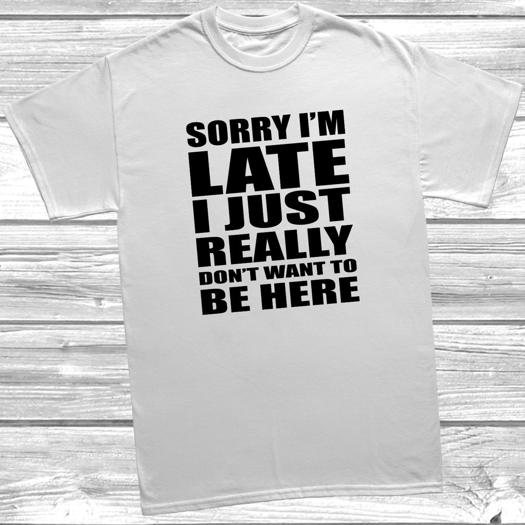 Funny work colleague gift t shirt with dry humour slogan