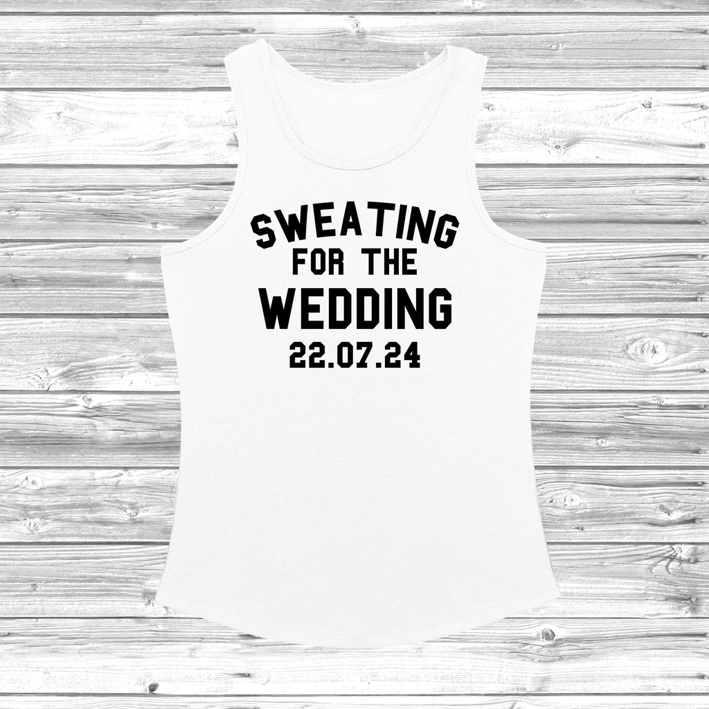 Get trendy with Sweating For The Wedding Women's Cool Vest - Vest available at DizzyKitten. Grab yours for £11.49 today!