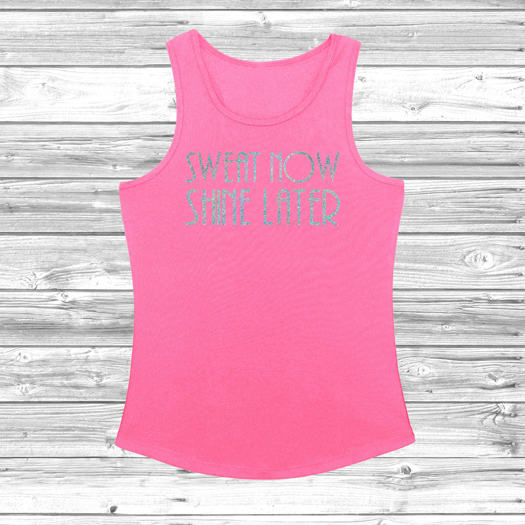 Get trendy with Sweat Now Shine Later Women's Cool Vest - Vest available at DizzyKitten. Grab yours for £11.49 today!