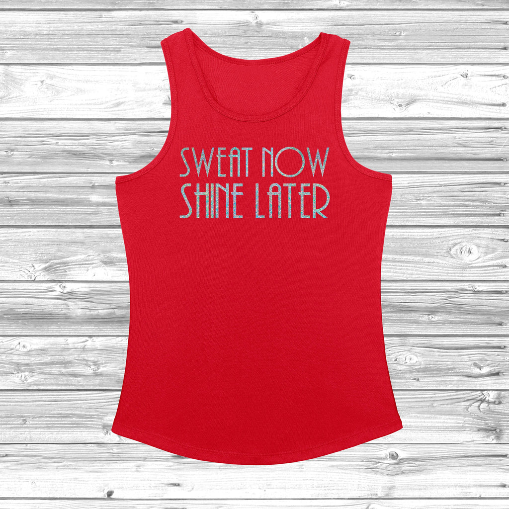Get trendy with Sweat Now Shine Later Women's Cool Vest - Vest available at DizzyKitten. Grab yours for £11.49 today!
