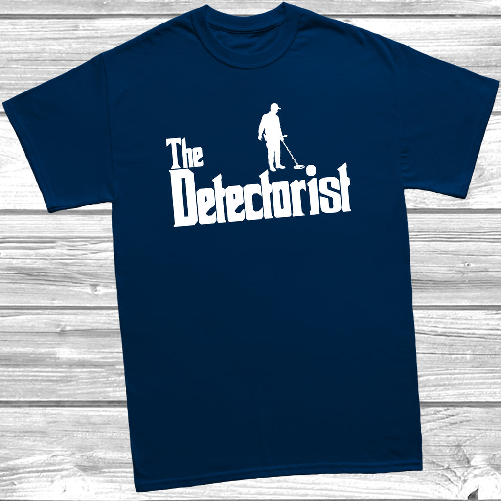 Unisex metal detecting tee for detectorist hobby enthusiasts