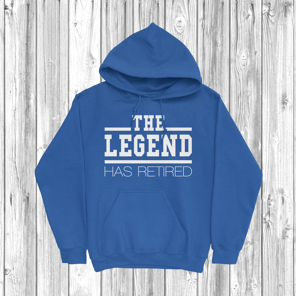 The Legend Has Retired hoodie – Funny retirement hoodie – Perfect retirement gift - Bright Royal