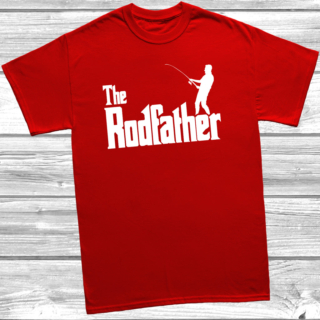 Novelty fishing themed graphic tshirt ideal for casual everyday outfits
