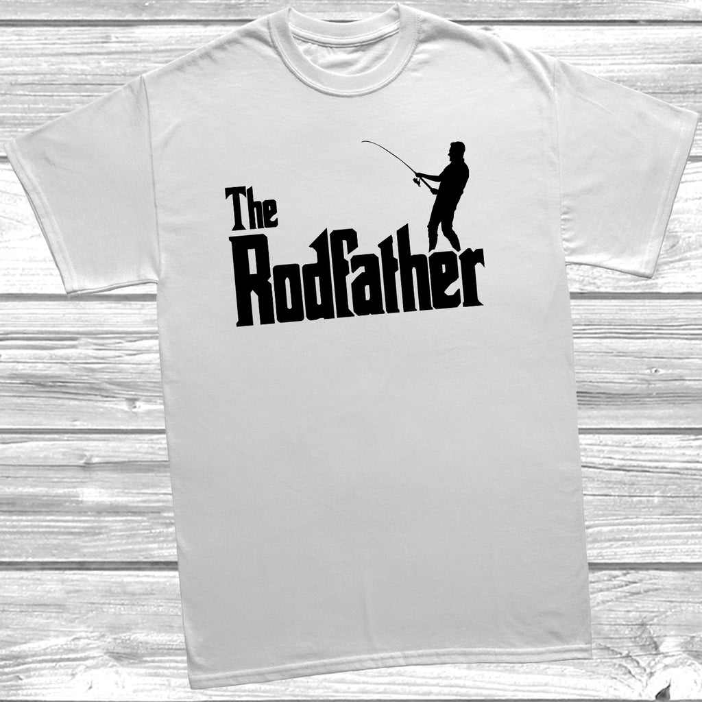 Casual outdoors tee designed for hobby fishermen and anglers