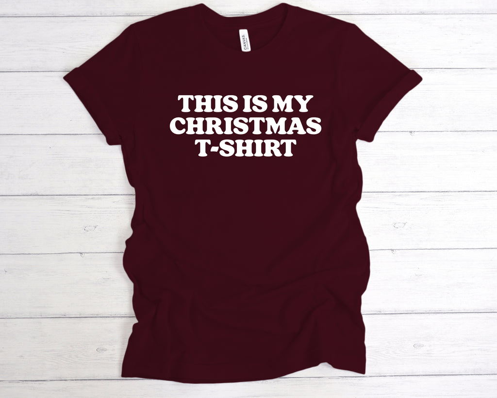 Get trendy with This Is My Christmas T-Shirt - T-Shirt available at DizzyKitten. Grab yours for £12.99 today!