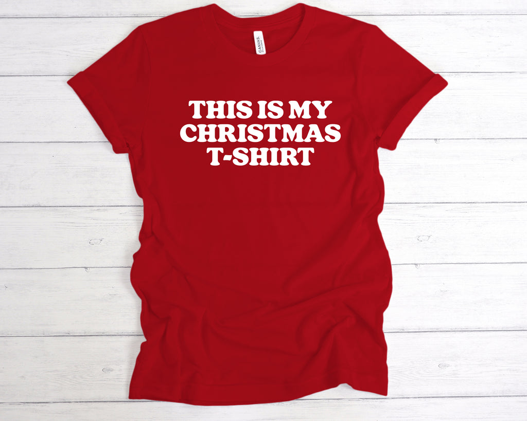 Get trendy with This Is My Christmas T-Shirt - T-Shirt available at DizzyKitten. Grab yours for £12.99 today!