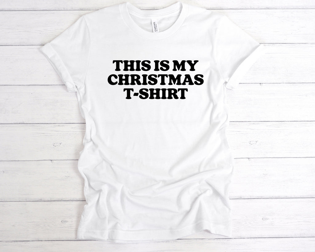 Get trendy with This Is My Christmas T-Shirt - T-Shirt available at DizzyKitten. Grab yours for £12.99 today!