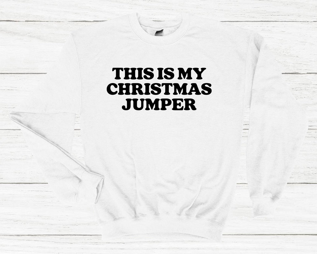 Get trendy with This Is My Christmas Jumper Sweatshirt - Sweatshirt available at DizzyKitten. Grab yours for £25.99 today!