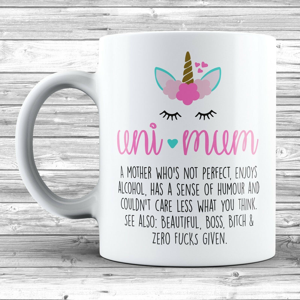 uni mum unicorn mug mothers day gift mug