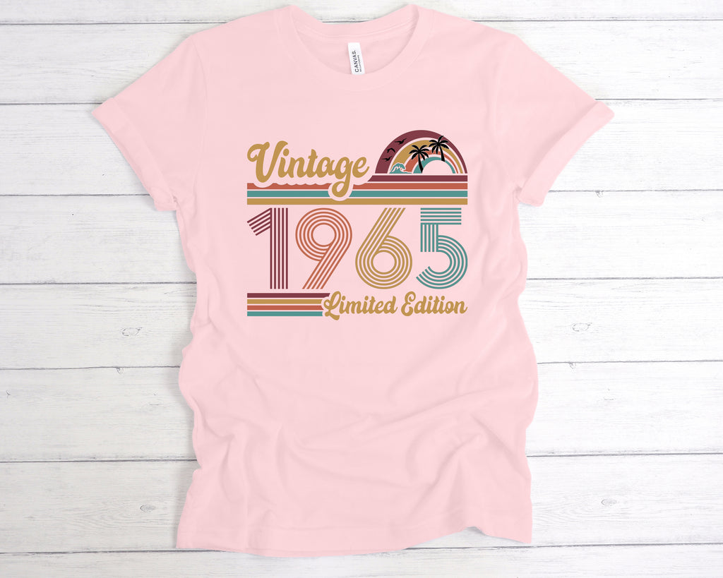 Get trendy with Vintage 1965 Limited Edition T-Shirt - T-Shirt available at DizzyKitten. Grab yours for £12.99 today!