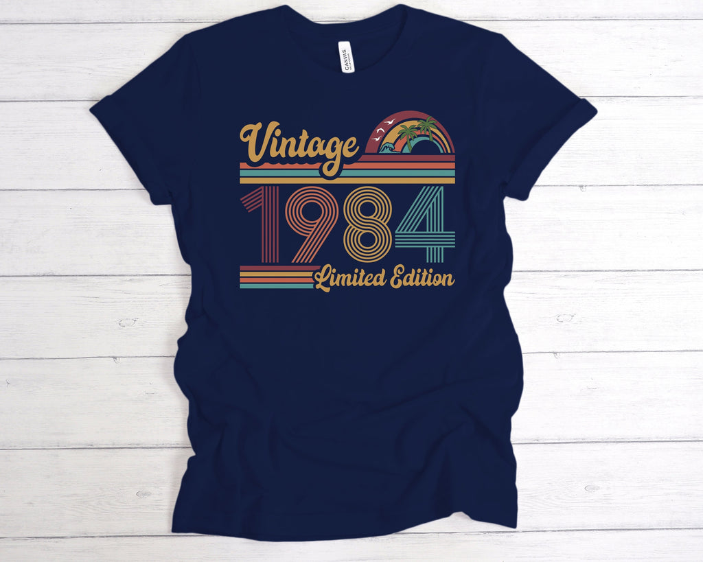 Get trendy with Vintage 1984 Limited Edition T-Shirt - T-Shirt available at DizzyKitten. Grab yours for £12.49 today!