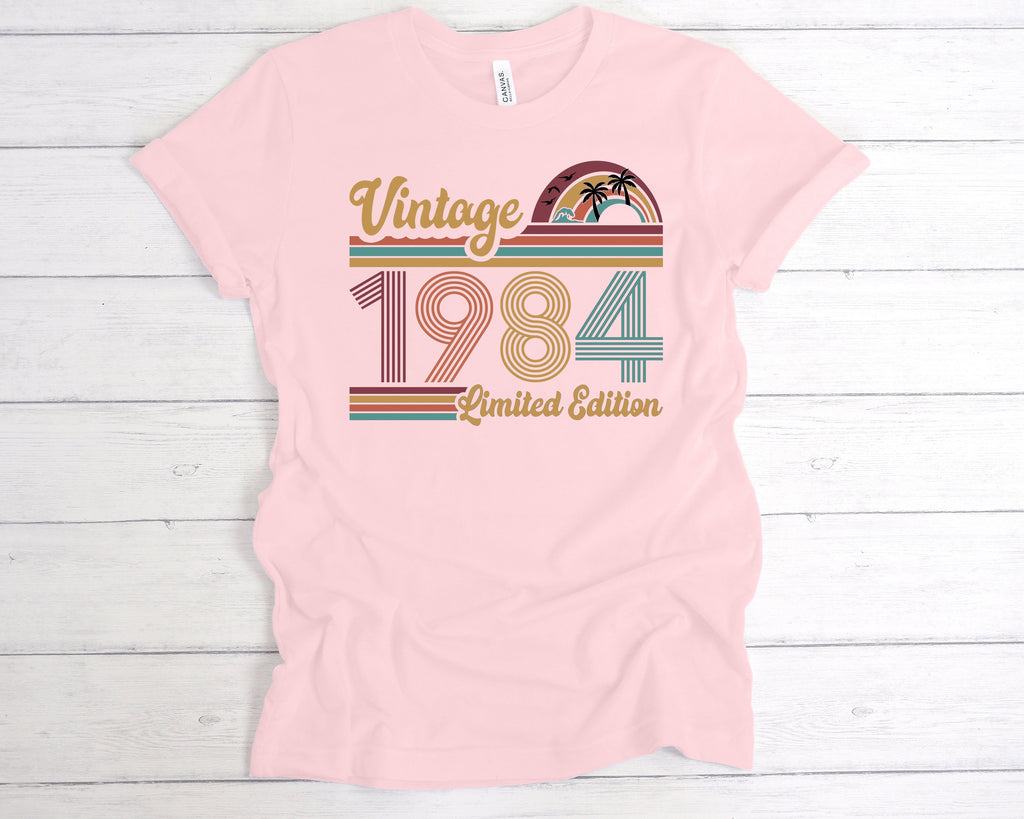 Get trendy with Vintage 1984 Limited Edition T-Shirt - T-Shirt available at DizzyKitten. Grab yours for £12.49 today!