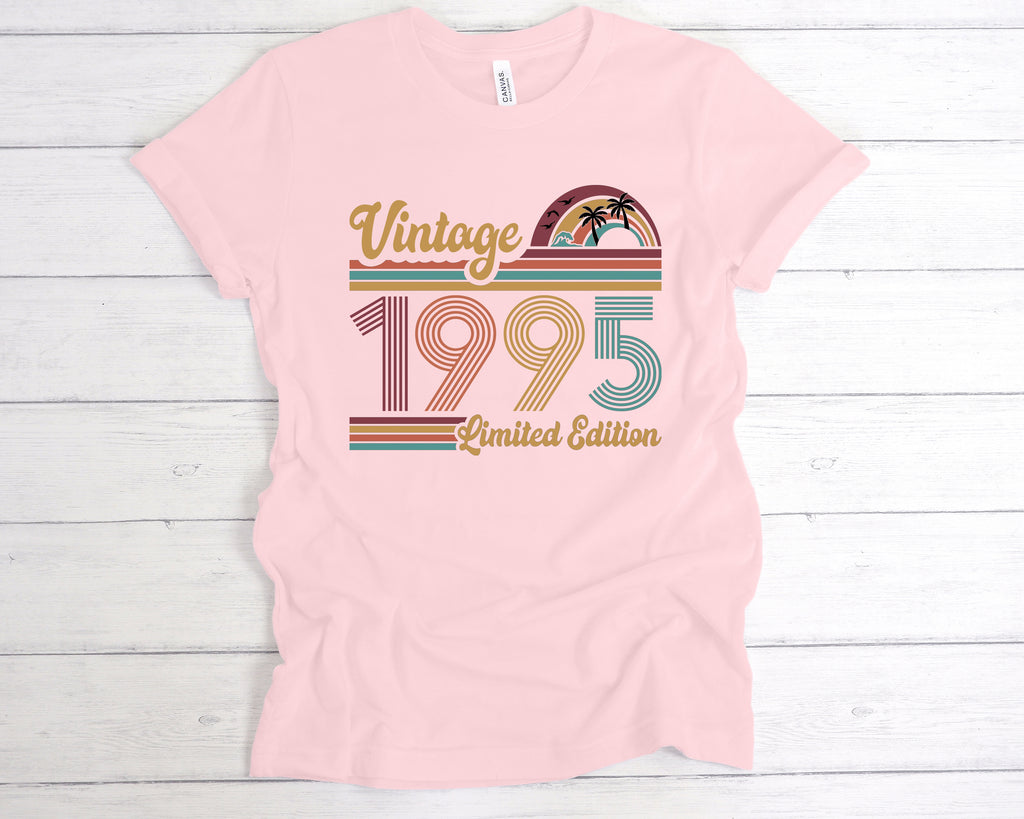 Get trendy with Vintage 1995 Limited Edition T-Shirt - T-Shirt available at DizzyKitten. Grab yours for £12.99 today!