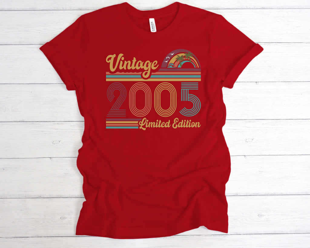 Get trendy with Vintage 2005 Limited Edition T-Shirt - T-Shirt available at DizzyKitten. Grab yours for £12.99 today!