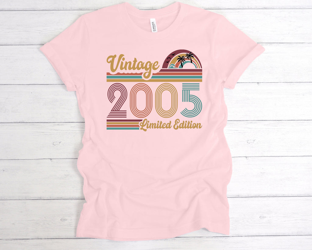 Get trendy with Vintage 2005 Limited Edition T-Shirt - T-Shirt available at DizzyKitten. Grab yours for £12.99 today!