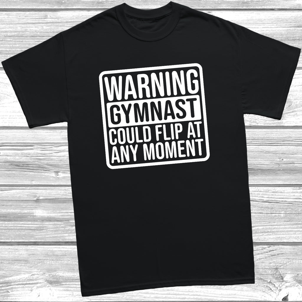 Funny gymnast graphic tee perfect for gymnastics club and training sessions