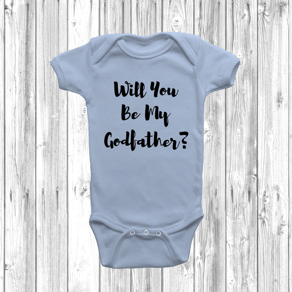 Get trendy with Will You Be My Godfather? Baby Grow - Baby Grow available at DizzyKitten. Grab yours for £8.45 today!