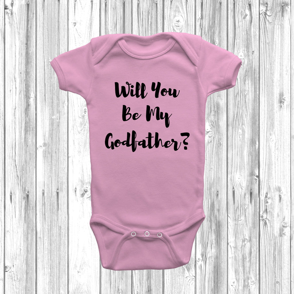 Get trendy with Will You Be My Godfather? Baby Grow - Baby Grow available at DizzyKitten. Grab yours for £8.45 today!
