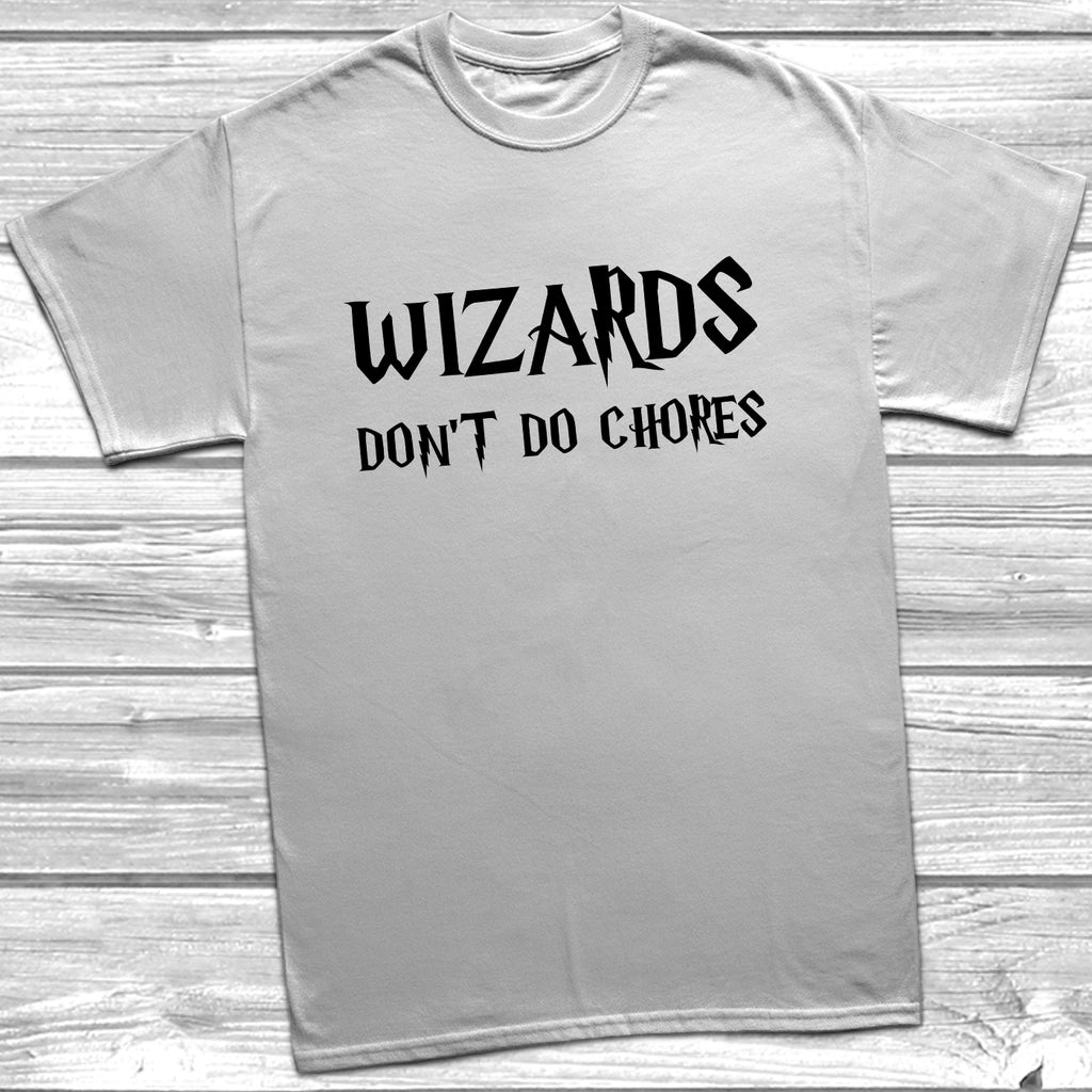 funny childrens shirt wizard slogan