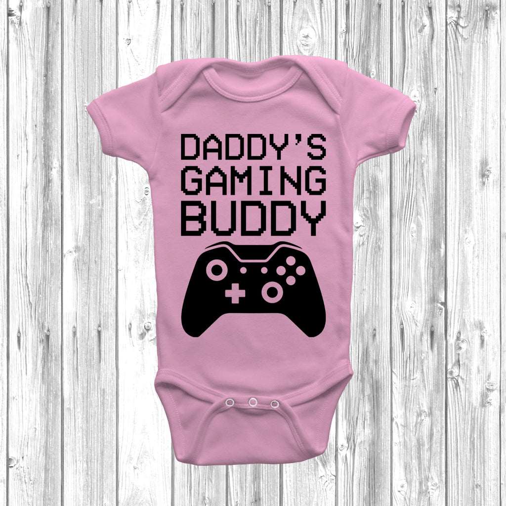 Cute gaming themed baby grow for gamer dads