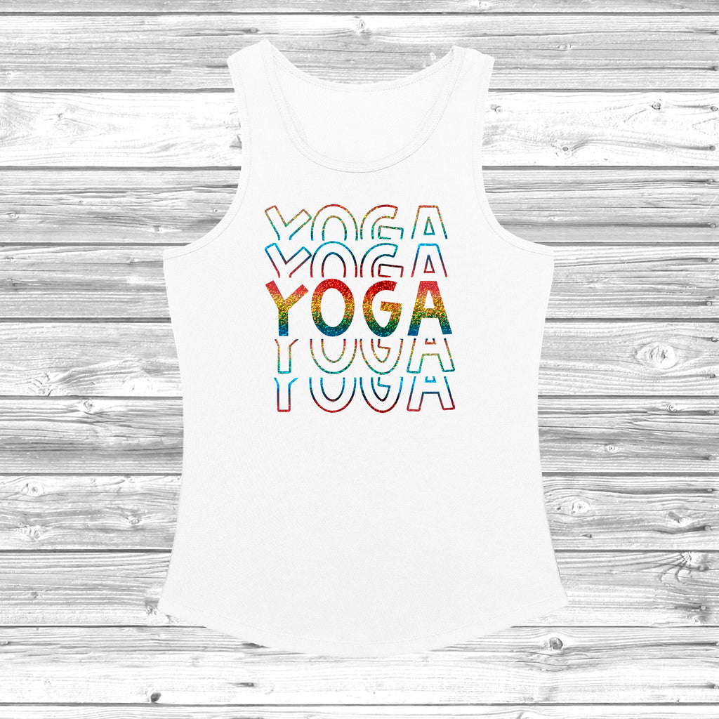 Get trendy with Yoga Rainbow Women's Cool Vest - Vest available at DizzyKitten. Grab yours for £12.49 today!