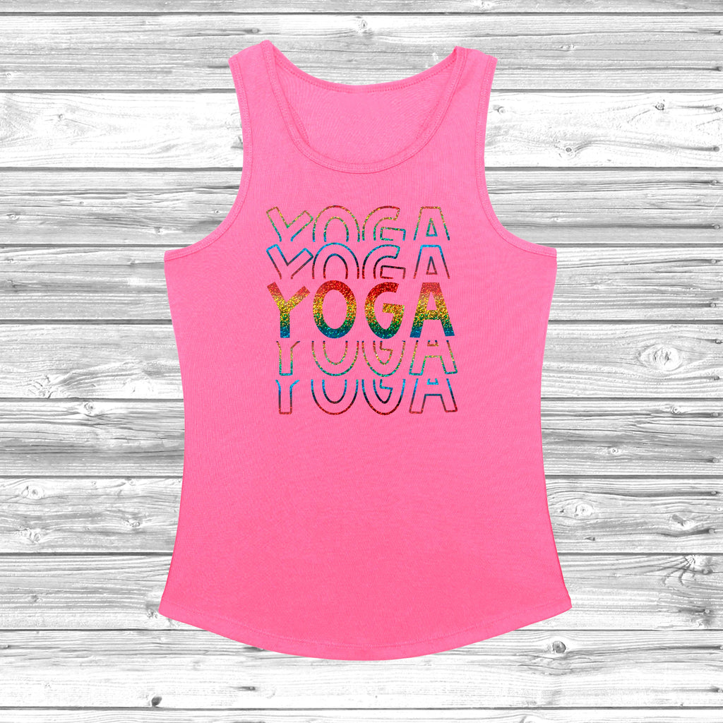 Get trendy with Yoga Rainbow Women's Cool Vest - Vest available at DizzyKitten. Grab yours for £12.49 today!
