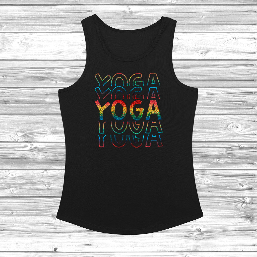 Get trendy with Yoga Rainbow Women's Cool Vest - Vest available at DizzyKitten. Grab yours for £11.99 today!