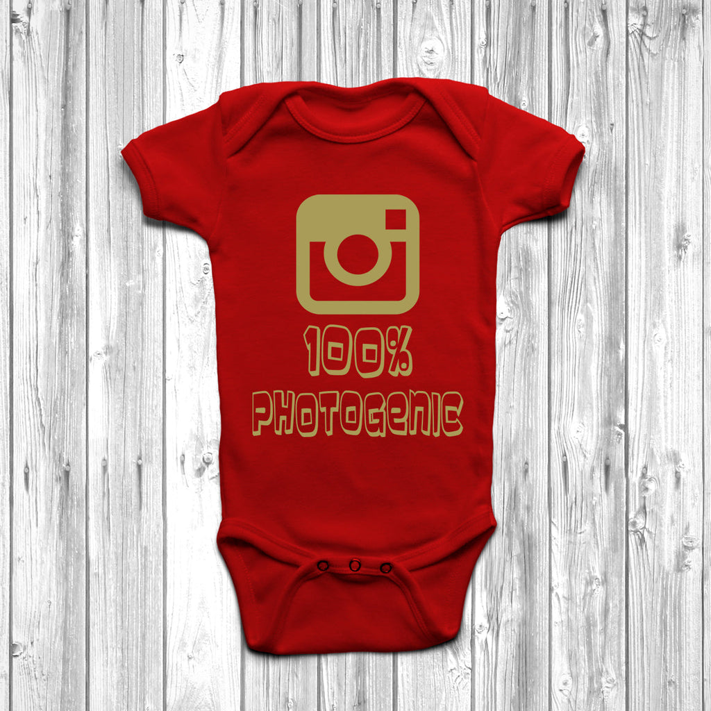 Get trendy with 100% Photogenic Baby Grow - Baby Grow available at DizzyKitten. Grab yours for £8.95 today!