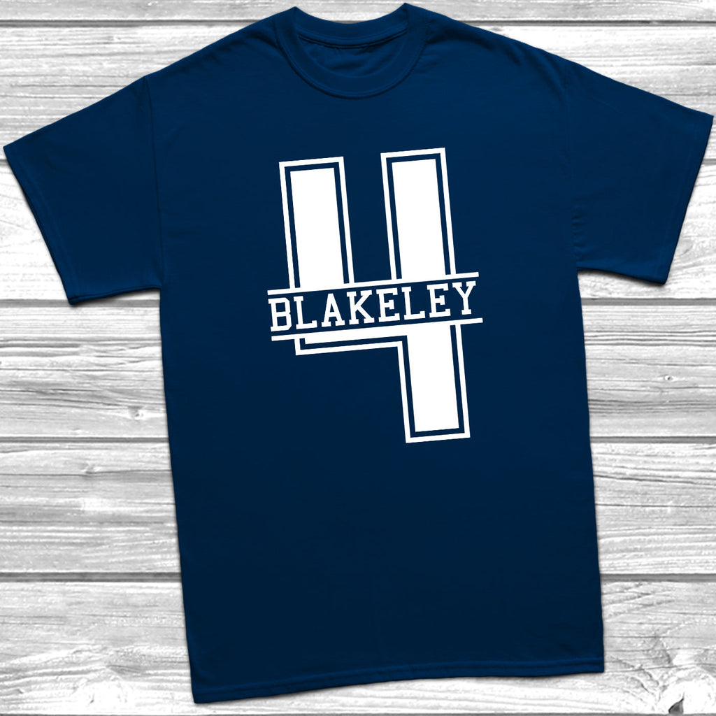 Get trendy with Personalised 4th Birthday Monogram T-Shirt - T-Shirt available at DizzyKitten. Grab yours for £10.49 today!
