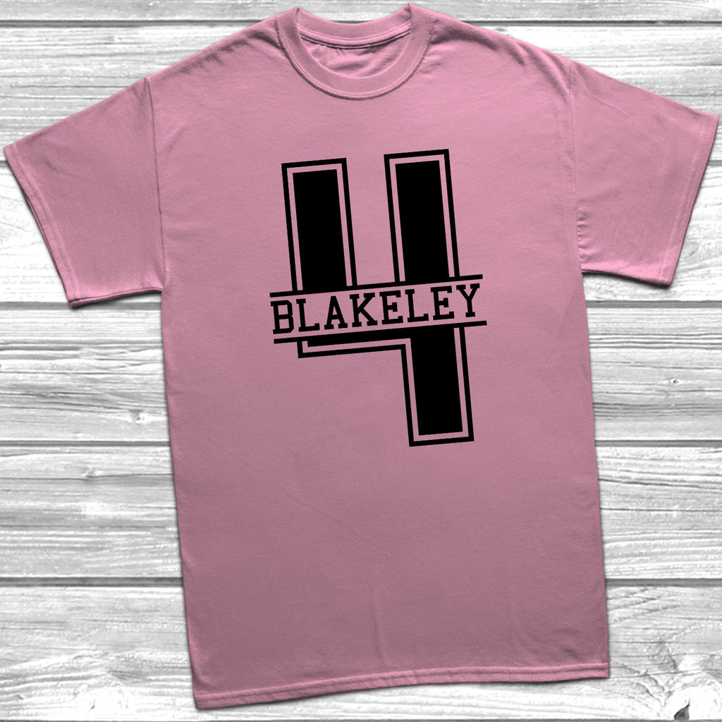 Get trendy with Personalised 4th Birthday Monogram T-Shirt - T-Shirt available at DizzyKitten. Grab yours for £10.49 today!