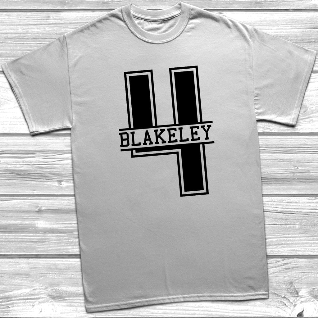 Get trendy with Personalised 4th Birthday Monogram T-Shirt - T-Shirt available at DizzyKitten. Grab yours for £10.49 today!