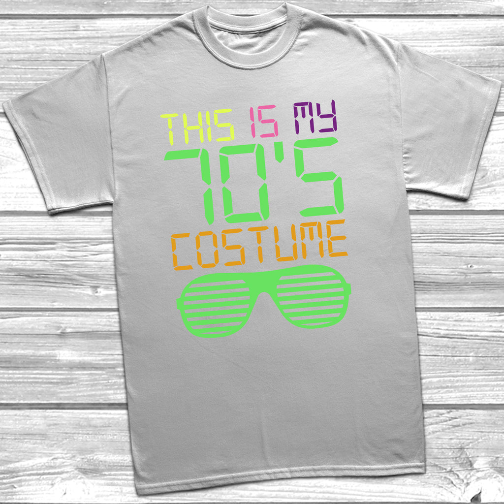 Get trendy with This Is My 70s Costume T-Shirt - T-Shirt available at DizzyKitten. Grab yours for £10.45 today!