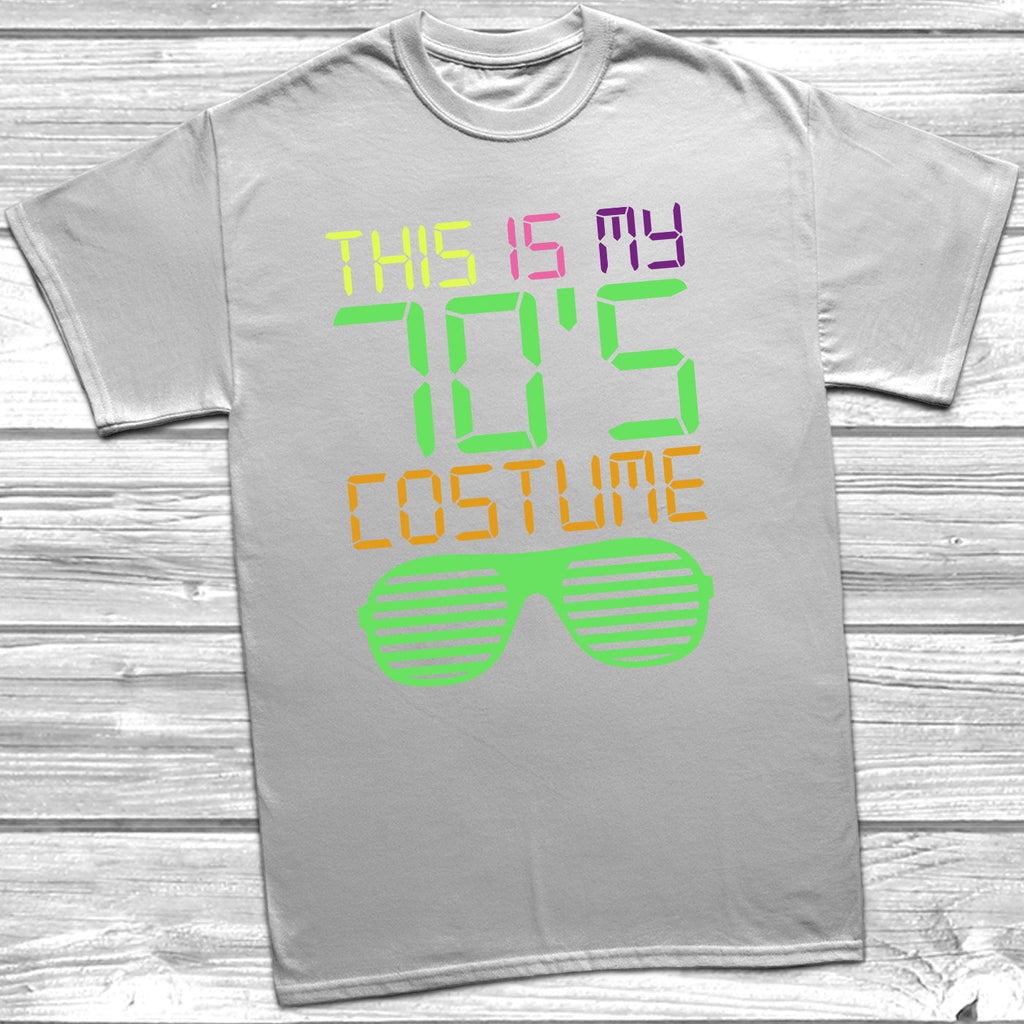 Get trendy with This Is My 70s Costume T-Shirt - T-Shirt available at DizzyKitten. Grab yours for £9.95 today!
