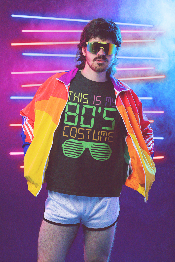 Get trendy with This Is My 80s Costume T-Shirt - T-Shirt available at DizzyKitten. Grab yours for £9.95 today!