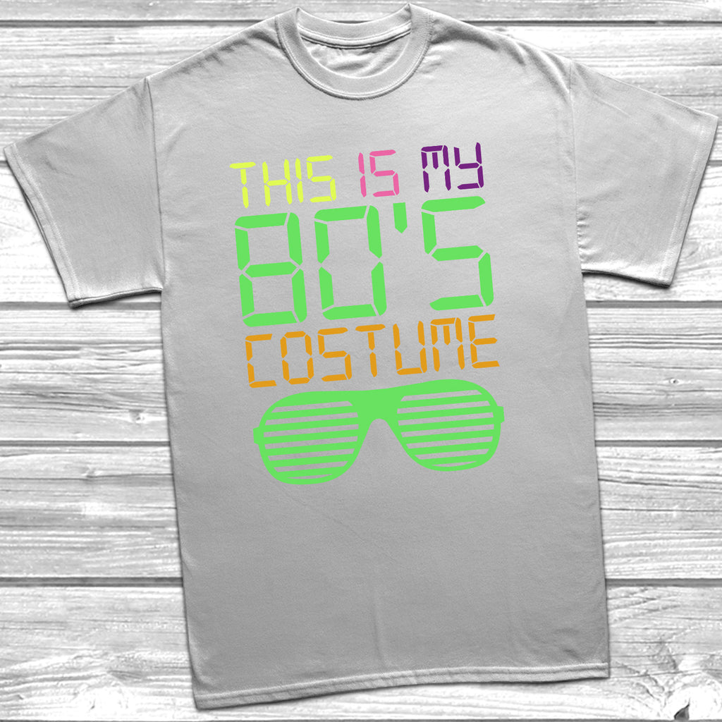 Get trendy with This Is My 80s Costume T-Shirt - T-Shirt available at DizzyKitten. Grab yours for £10.45 today!