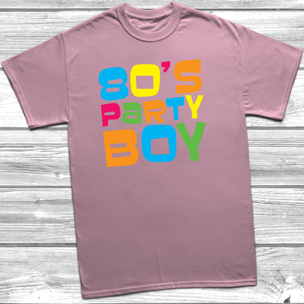 Get trendy with 80s Party Boy T-Shirt - T-Shirt available at DizzyKitten. Grab yours for £10.49 today!