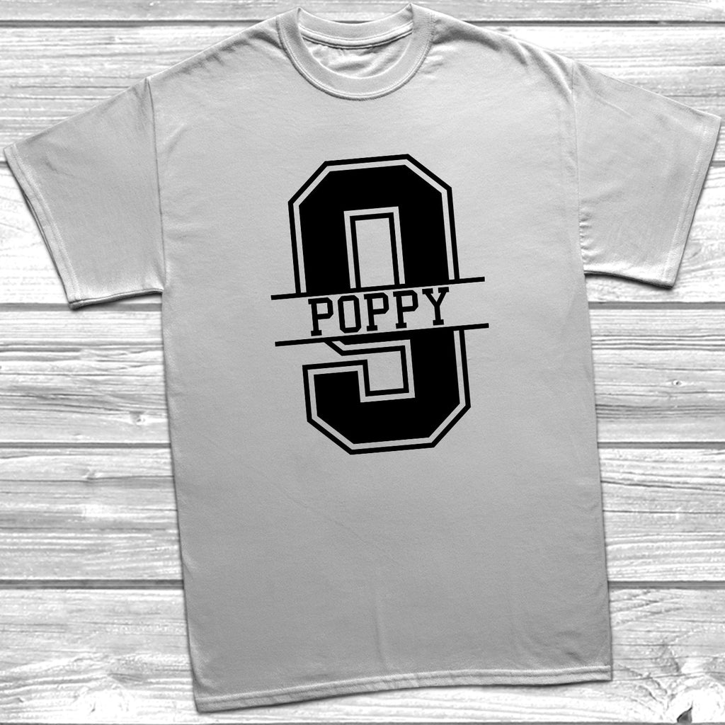 Get trendy with Personalised 9th Birthday Monogram T-Shirt - T-Shirt available at DizzyKitten. Grab yours for £10.49 today!